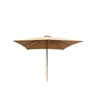 HOFFMANN Parasol nice 3 x 3 meter - cappuccino - PARASOLLER & OVERDÆKNING