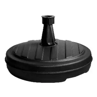 Parasolfod plast rund 13 liter - antracit - PARASOLFØDDER & BESLAG