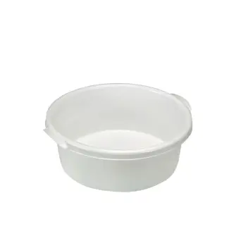 PLAST1 Balje 8 liter rund - hvid - PLAST1