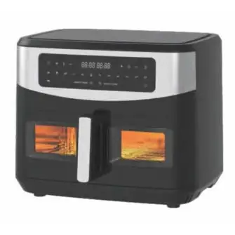 CONZEPT Airfryer dual zone - 10 liter - AIRFRYER & TILBEHØR