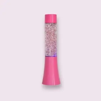 CONZEPT Glitterlampe - pink - BØRNELAMPER