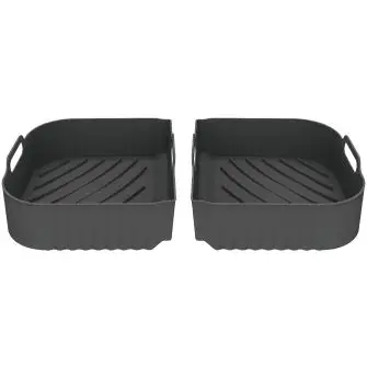 CONZEPT Airfryer silikoneform 18 x 20 x 6 cm - 2 stk - AIRFRYER & TILBEHØR