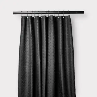 DACORE Badeforhæng 180 x 200 cm - sort - BADEFORHÆNG