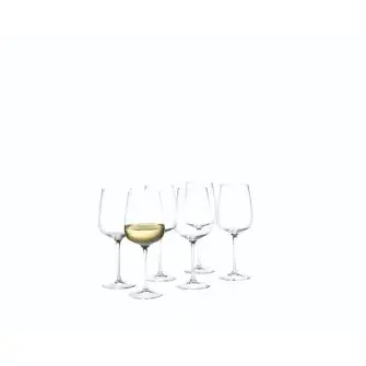 HOLMEGAARD Bouquet hvidvinsglas 41 cl - 6 stk - HOLMEGAARD
