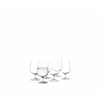 HOLMEGAARD Bouquet vandglas på stilk 38 cl - 6 stk - HOLMEGAARD