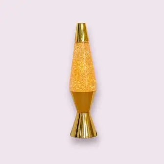 CONZEPT Glitterlampe - guld - DIVERSE
