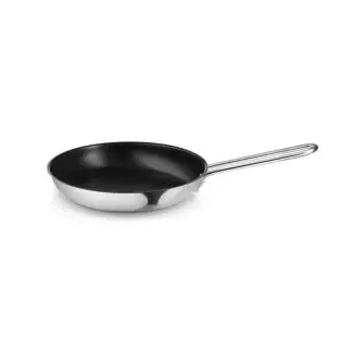 EVA TRiO Steel Line stegepande m/ keramisk slip-let i genanvendt stål - Ø30 cm - KØKKEN
