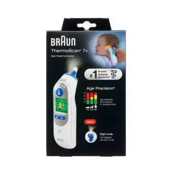 BRAUN Øretermometer - thermoscan 7 - BRAUN