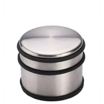 Dørstopper 1 kg Ø9,5 cm -  stål - DØRSTOPPER