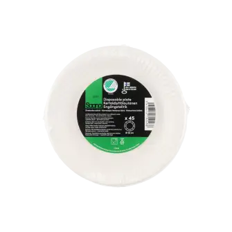 SAANA Tallerkener Ø18 cm - 45 stk - STEL