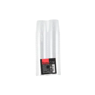 SAANA shotsglas 3,5 cl i plast - 50 stk - OUTDOOR