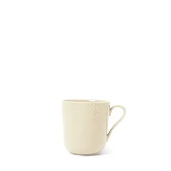LYNGBY Rhombe earth krus 39 cl - hvid - LYNGBY PORCELÆNSFABRIK