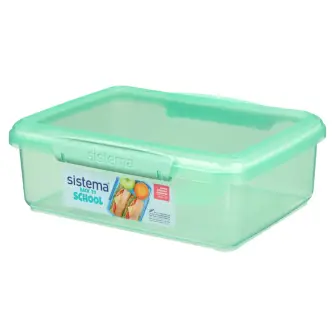 SISTEMA Madkasse lunch 2 liter - støvet grøn - SISTEMA
