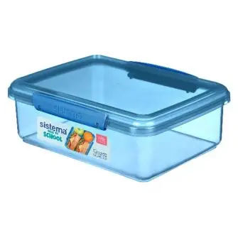 SISTEMA Madkasse lunch 2 liter - støvet blå - SISTEMA