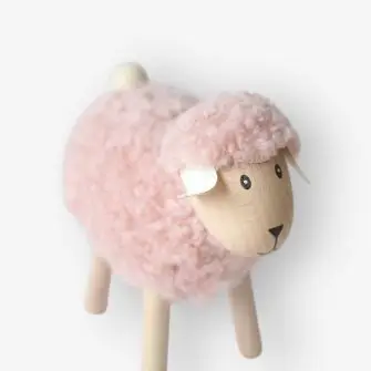 DACORE Træfigur får rosa  - 33 cm - PYNT & FIGURER