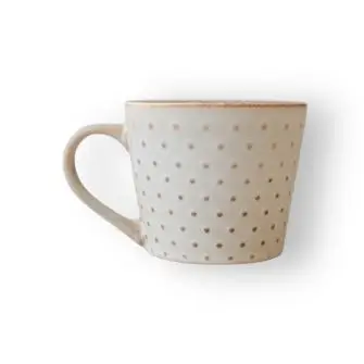 DACORE Dots krus 360 ml - mat brun - DACORE