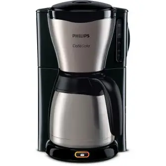 PHILIPS Kaffemaskine m/thermokande gaia -stål - PHILIPS