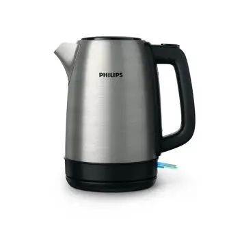 PHILIPS Elkedel 1,7 liter - stål - PHILIPS