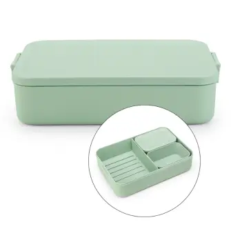 BRABANTIA Madkasse stor bento - jade green - BRABANTIA