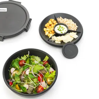 BRABANTIA Salatskål 1,3 liter - antracit - BRABANTIA