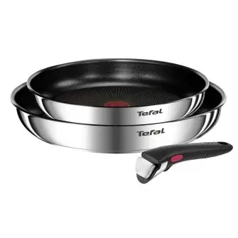 TEFAL Ingenio emotion pandesæt incl. håndtag - 24 + 28 cm - TEFAL
