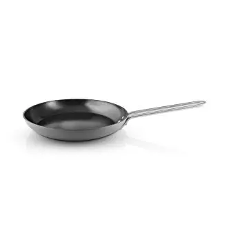 EVA TRiO Grey line stegepande m/ keramisk slip-let - Ø24 cm - KØKKEN