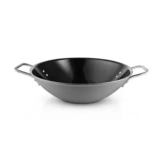 EVA TRIO Grey line wokpande keramisk - 32 cm - WOK & SAUTEPANDER