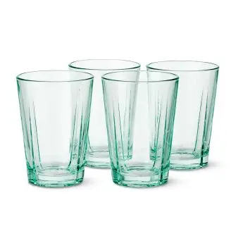 ROSENDAHL Grand cru recycled vandglas 22 cl 4 stk - klar grøn - BORDDÆKNING