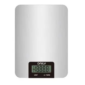 DAILY Køkkenvægt 6 kg - stål - KØKKENVÆGTE & MINUTURE