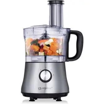 ALPINA Foodprocessor 500 watt - stål - EL