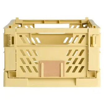 DAY Opbevaringskasse foldbar 50x33x20 cm - yellow sand - BOLIG & FRITID