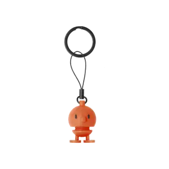 HOPTIMIST Bumble nøglering - orange - GAVEARTIKLER