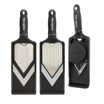 MICROPLANE Mandolinjern v-skær & julienne - KØKKEN