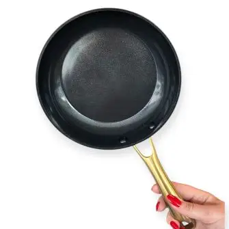 CONZEPT Stegepande med messinghåndtag - 20 cm - CONZEPT