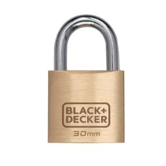 BLACK & DECKER Hængelås 30 mm - BOLIG & FRITID