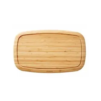 SCANPAN Skærebræt m/saftrille i bambus 50 x 30 cm - SKÆREBRÆTTER
