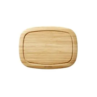 SCANPAN Skærebræt m/saftrille i bambus 35 x 26 cm - SKÆREBRÆTTER