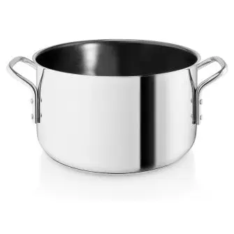 EVA TRIO Stainless steel keramisk gryde - 3,6 liter - GRYDER
