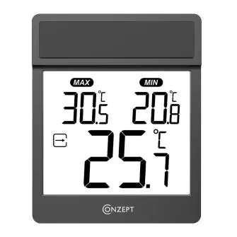 CONZEPT Vinduestermometer - digitalt - EL