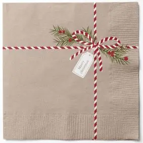 DET GAMLE APOTEK Mundserviet gavebånd - 20 stk - 