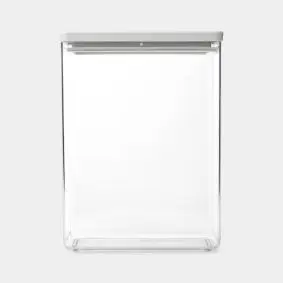 BRABANTIA Tasty opbevaringsdåse stabelbar rektangulær 5,4 liter - 