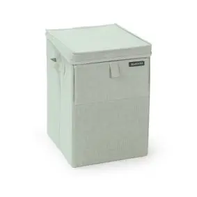 BRABANTIA Stabelbar vasketøjsboks 35 liter - grøn - 