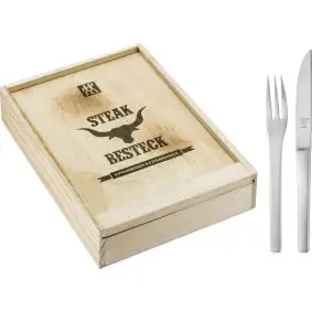ZWILLING Steakbestik specials i stål - 12 dele - 