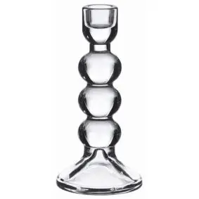 DACORE Lysestage i glas H18 cm - klar - 