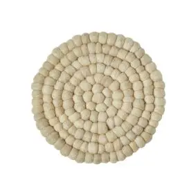 DACORE Bordskåner minidots  Ø20 cm - natur - 