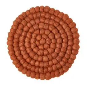 DACORE Bordskåner minidots  Ø20 cm - terracotta - 
