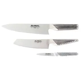 GLOBAL Knivsæt med 3 knive G-2, GS-5 & GSF-15 - 