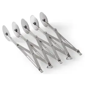 BLOMSTERBERG Dejspore med 5 hjul - stål - 