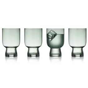 LYNGBY Sorrento vandglas 30 cl 4 stk - grøn - 