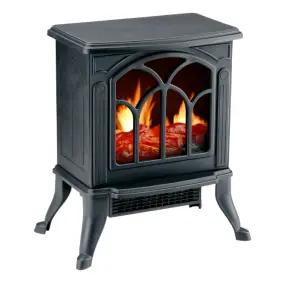 ALPINA Elektrisk varmeovn 1500 watt - kamin - 